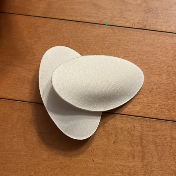 BOGO FREE ALL ITEMS Aerie NWOT 34 D Real Power Plunge off white lace push-up - Picture 7 of 12